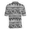 Draw Tribal Aztec Men Polo Shirt