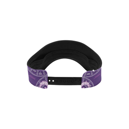 Aries Zodiac Pattern Print Design 02 Unisex Sun Visor