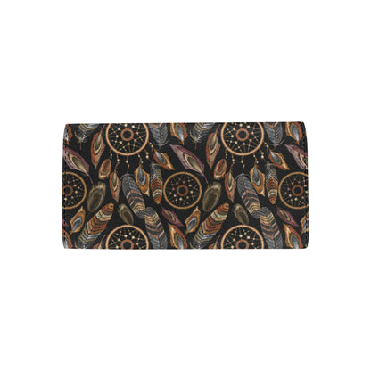 Dream catcher embroidered style Women's Trifold Wallet
