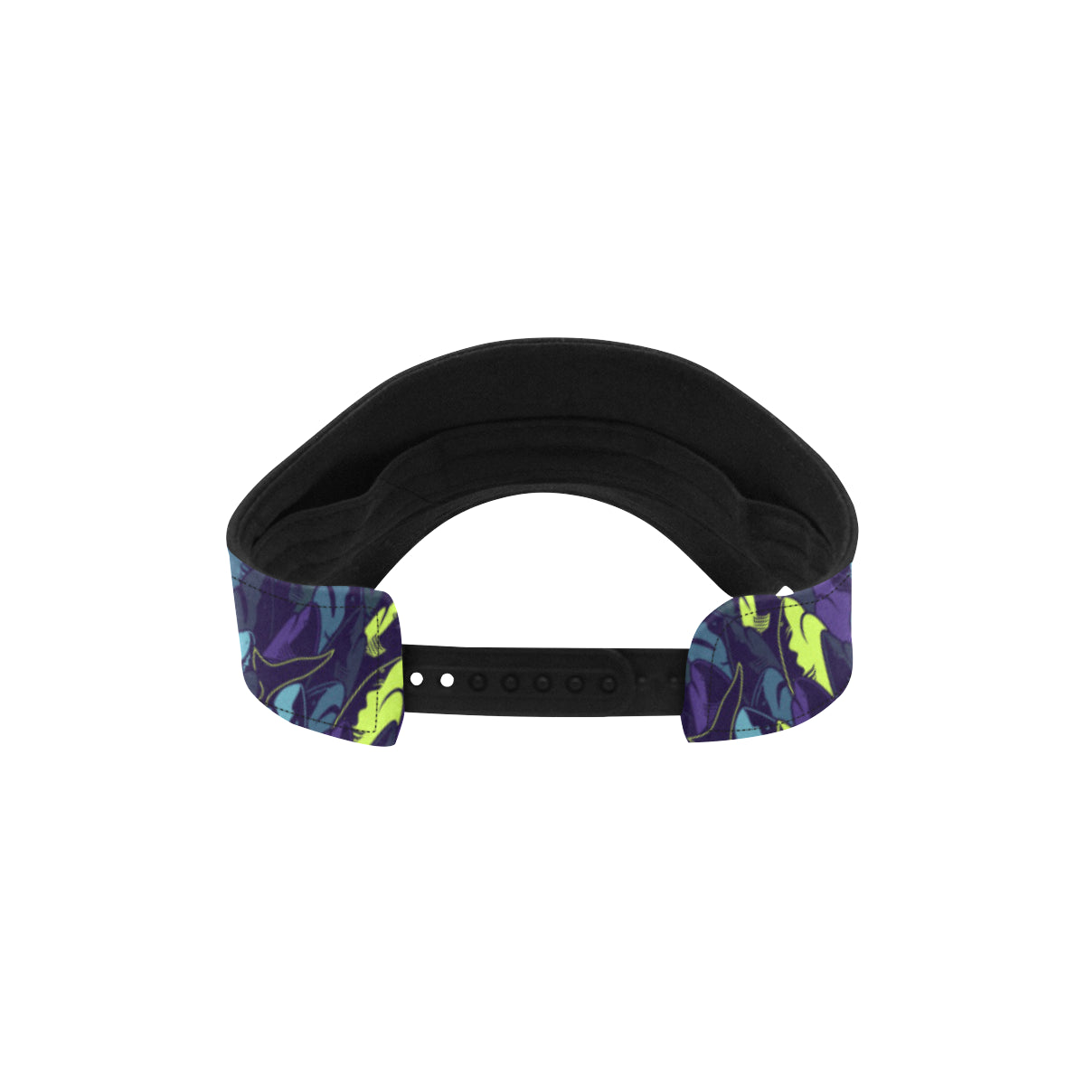 Shark Neon color Print Unisex Sun Visor