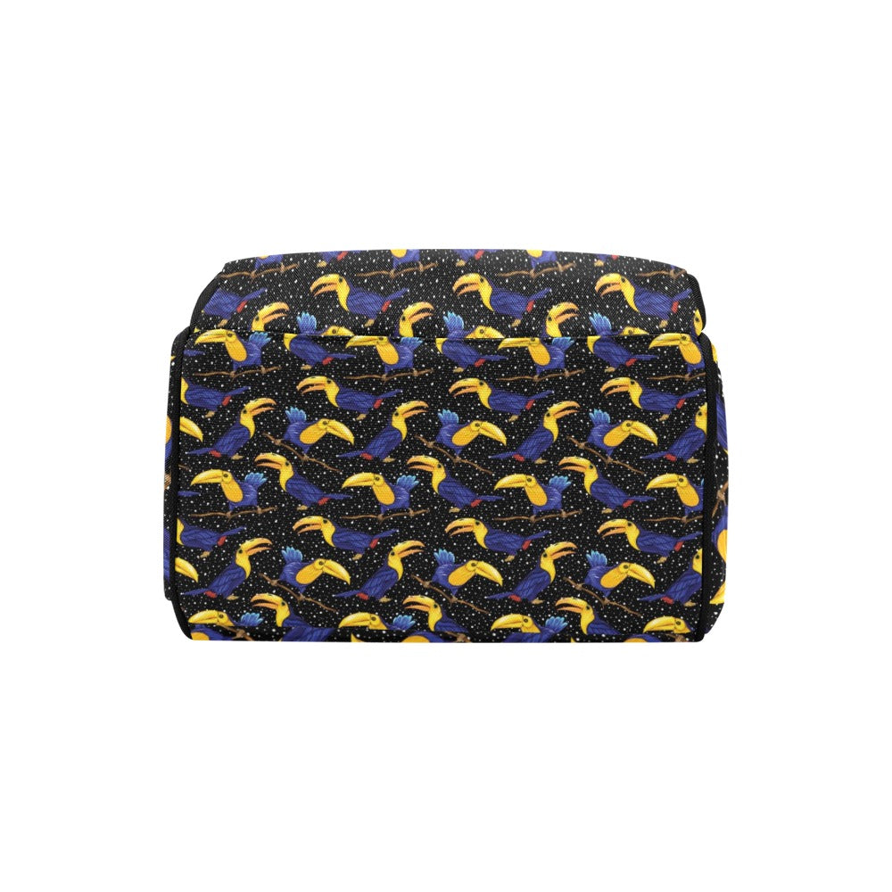 Toucan Print Design LKS307 Diaper Bag Backpack