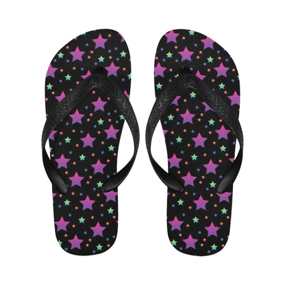 Star Print Design LKS305 Flip Flops