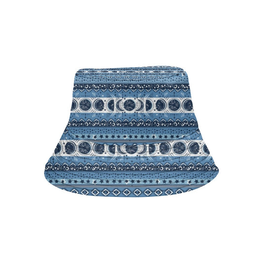 Sun Moon Pattern Print Design LKS306 Unisex Bucket Hat