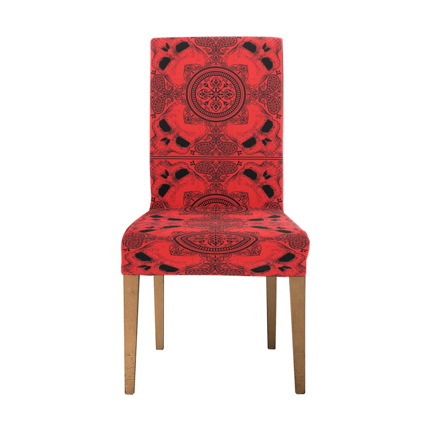 Bandana Red Print Design LKS304 Dining Chair Slipcover