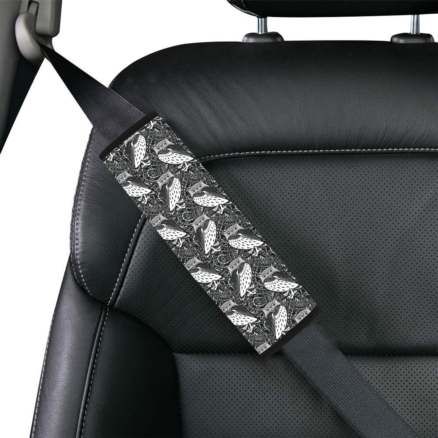 Tribal Pattern Print Design LKS308 Car Seat Belt Cover