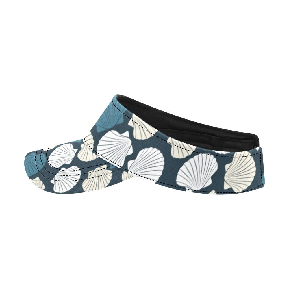 Seashell Print Design LKS3013 Unisex Sun Visor