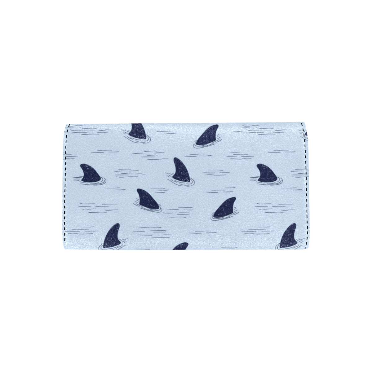 Shark Fin Women's Trifold Wallet