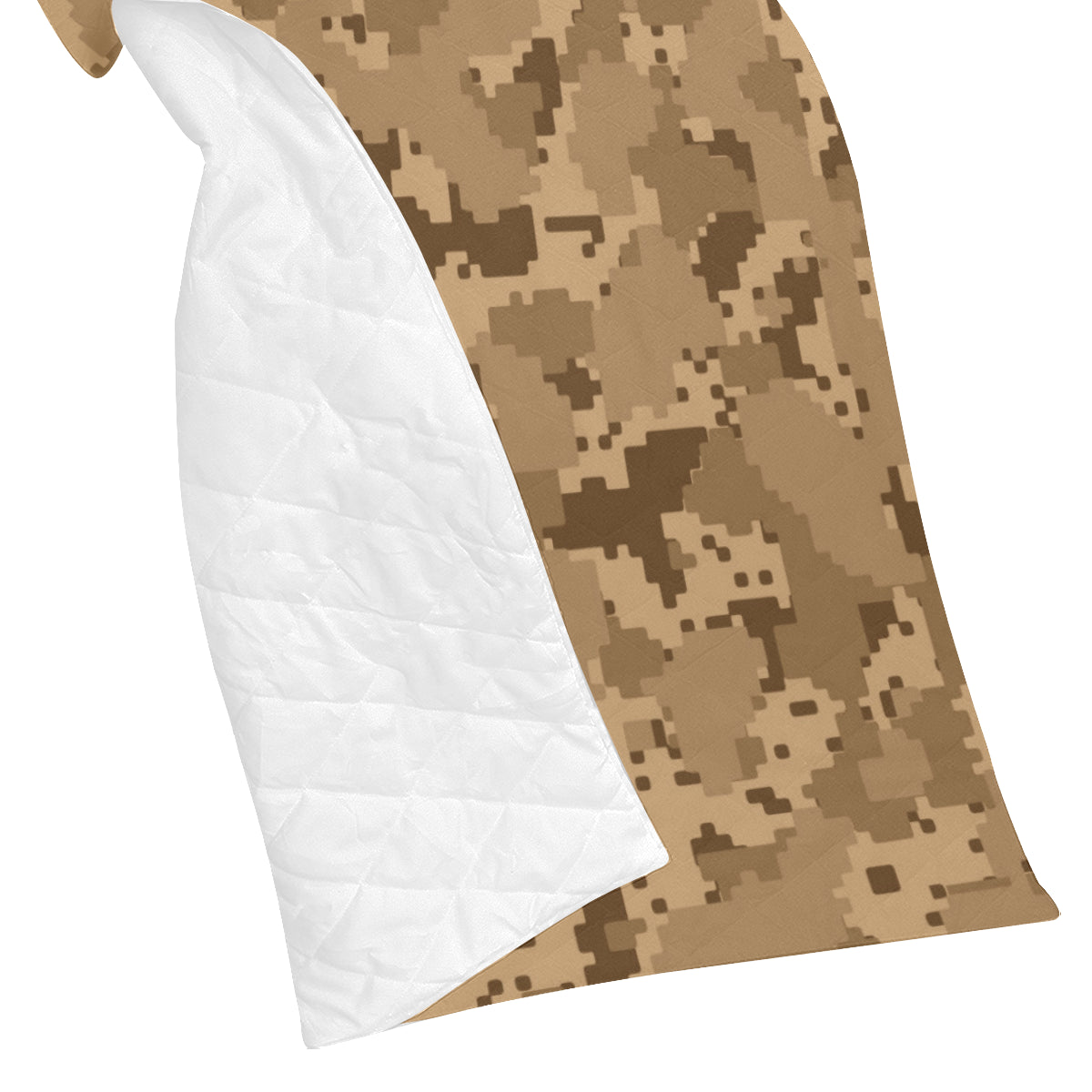ACU Desert Digital Pattern Print Design 01 Premium Quilt