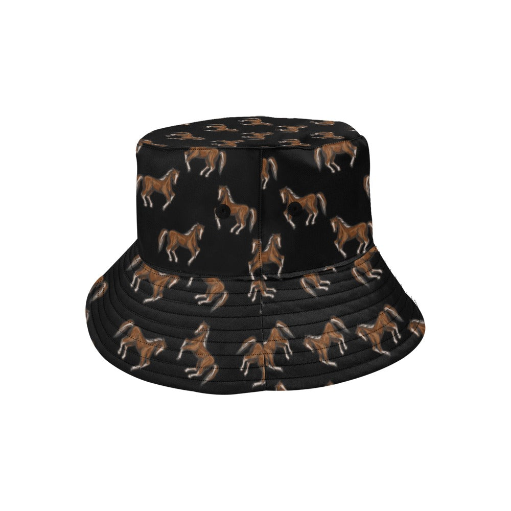 Horse Print Design LKS3010 Unisex Bucket Hat