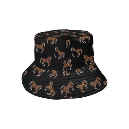 Horse Print Design LKS3010 Unisex Bucket Hat
