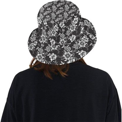 Gerberas Pattern Print Design GB02 Unisex Bucket Hat