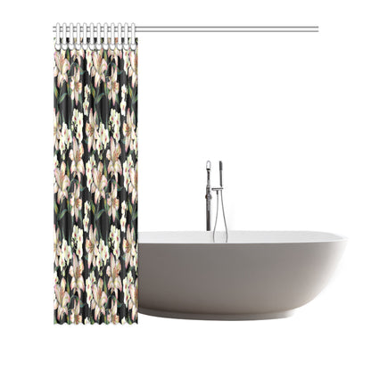 Lily Pattern Print Design LY03 Shower Curtain