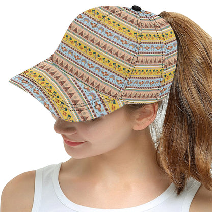 Native American Pattern Design Print Snapback Cap