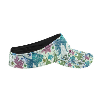 Angelfish Tribal Pattern Print Design 01 Unisex Sun Visor