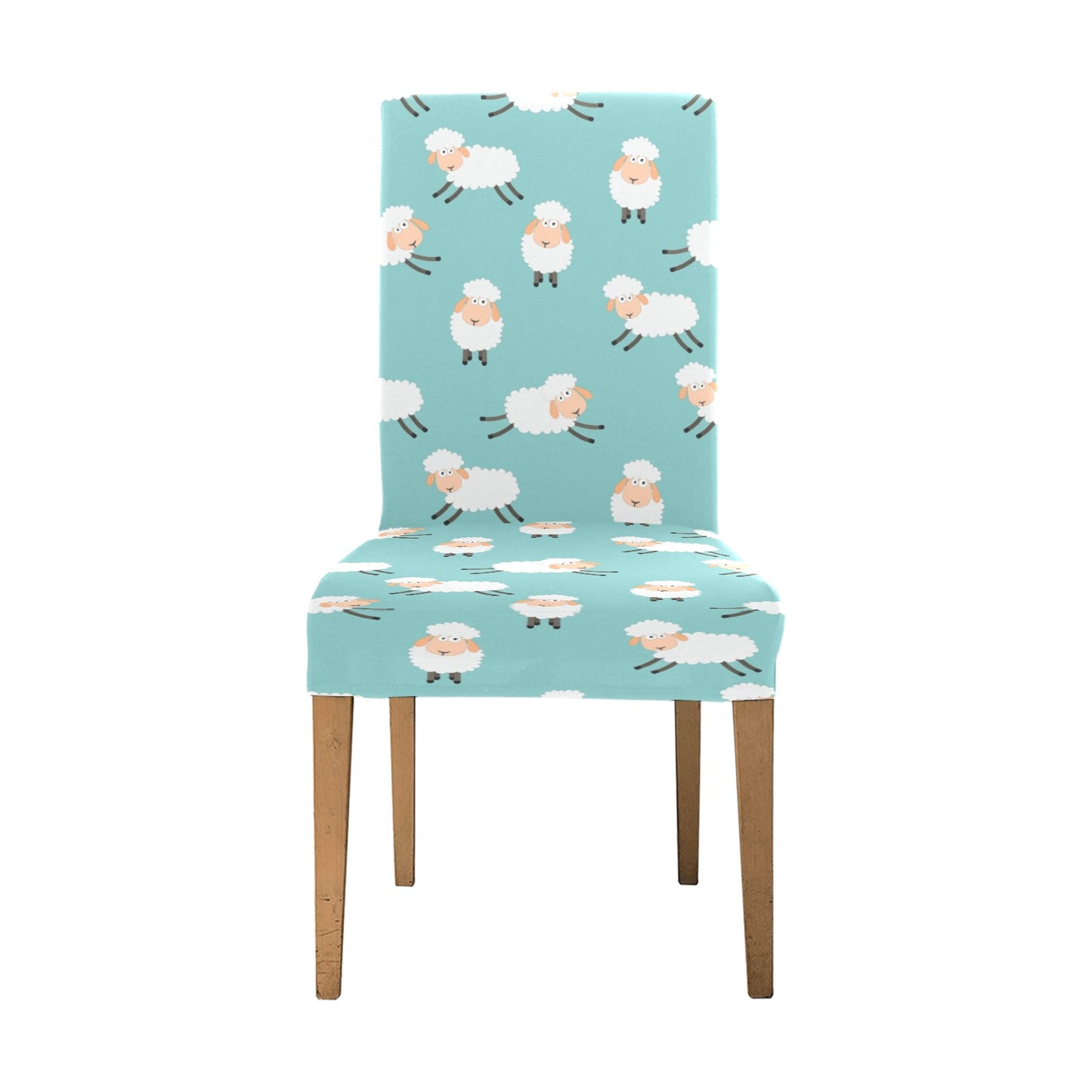 Sheep Print Design LKS406 Dining Chair Slipcover