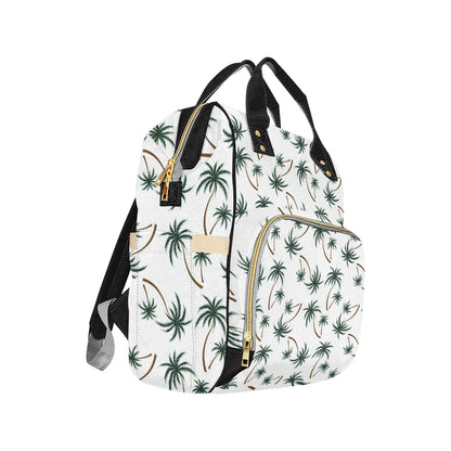 Palm Tree Pattern Print Design PT07 Diaper Bag Backpack