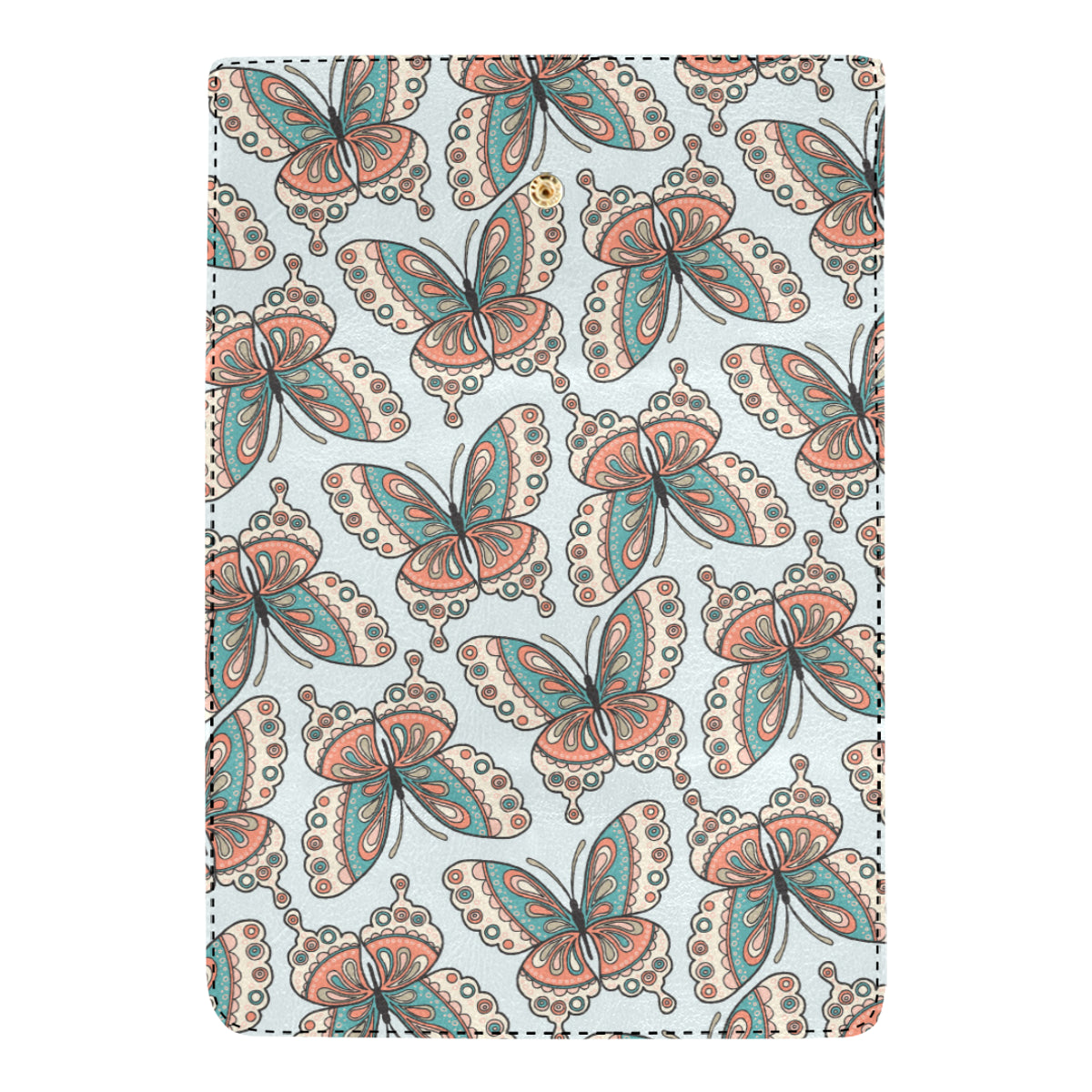 Butterfly Pattern Women's Trifold Wallet