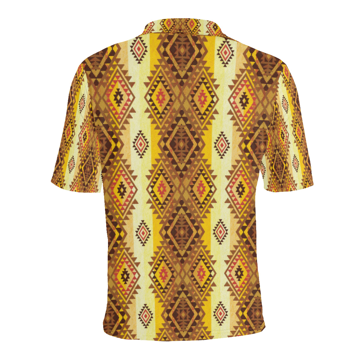 Native Pattern Print Design A09 Men Polo Shirt