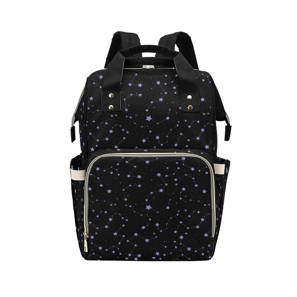 Star Print Design LKS303 Diaper Bag Backpack