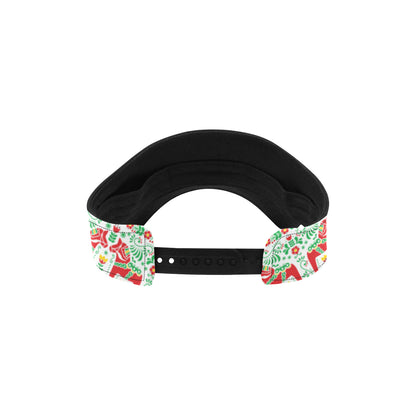Swedish Dala Style Pattern Unisex Sun Visor