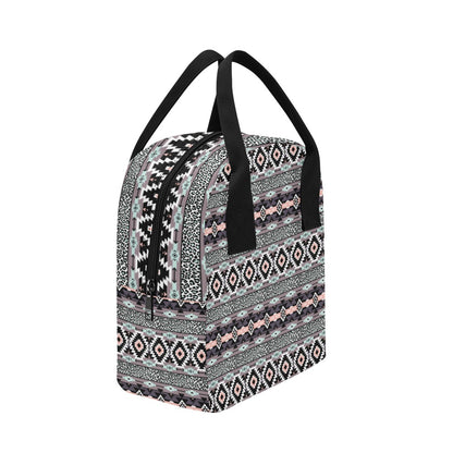 Safari Pattern Print Design LKS302 Insulated Lunch Bag