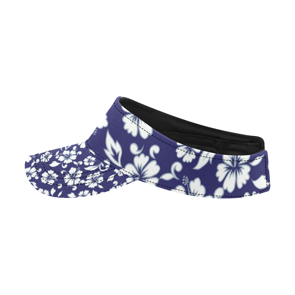 Hibiscus Pattern Print Design HB010 Unisex Sun Visor