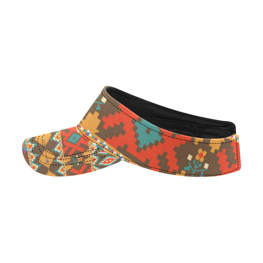 Native Pattern Print Design A01 Unisex Sun Visor