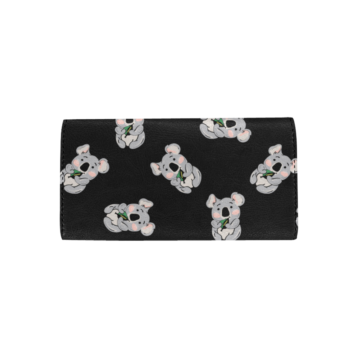 Koala Pattern Print Design 05 Women's Trifold Wallet