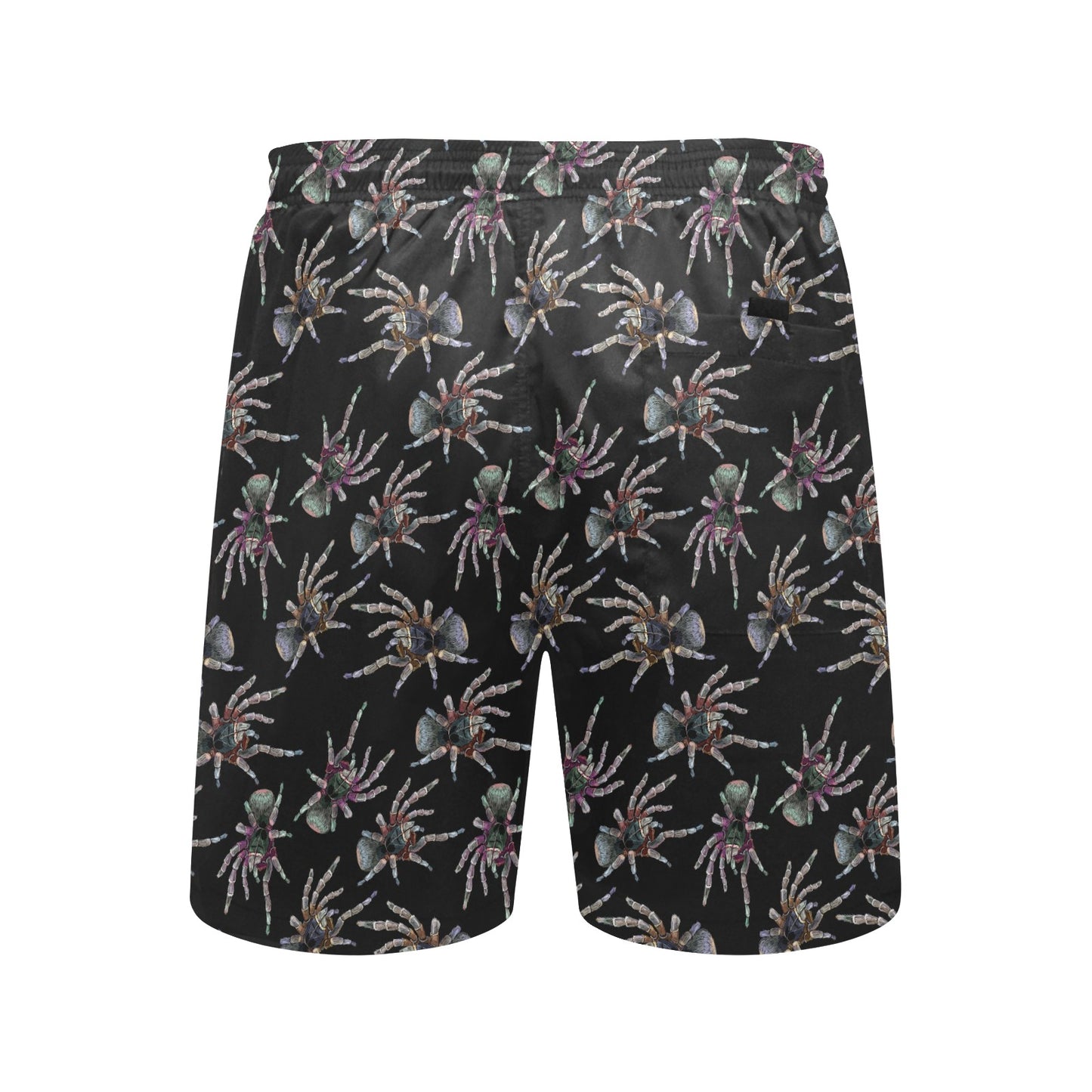 Tarantula Print Design LKS402 Men's Swim Trunks Beach Shorts