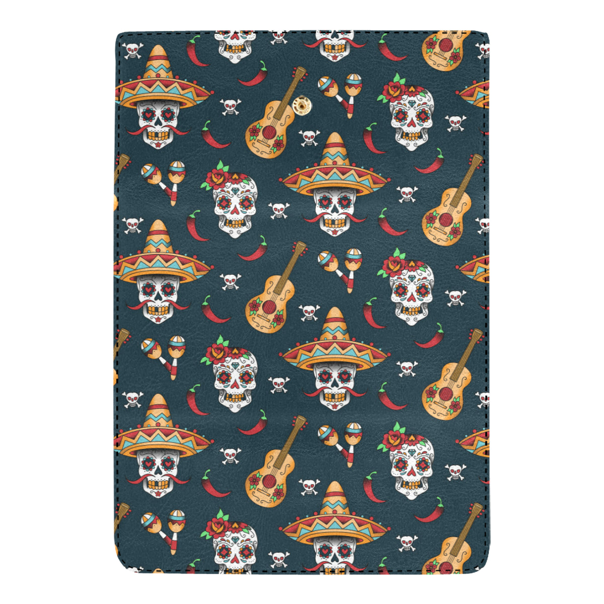 sugar skull Mexican Women's Trifold Wallet