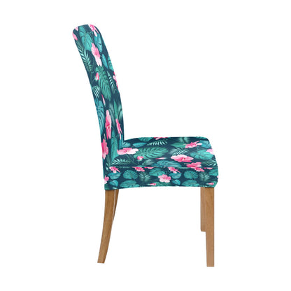 Summer Floral Print Design LKS301 Dining Chair Slipcover