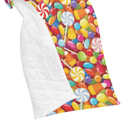 Candy Pattern Print Design 02 Premium Quilt
