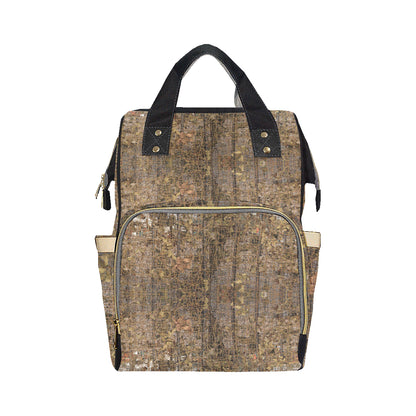 Camouflage Realtree Pattern Print Design 01 Diaper Bag Backpack