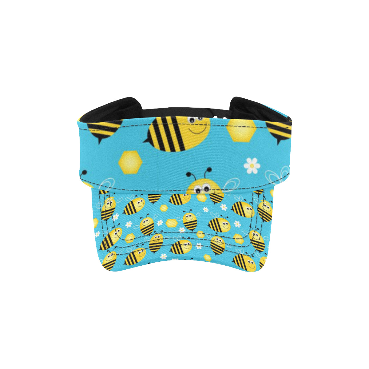 Bee Pattern Print Design BEE06 Unisex Sun Visor