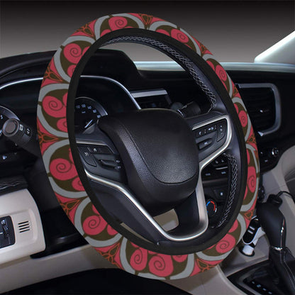Vikings Print Design LKS301 Steering Wheel Cover with Elastic Edge