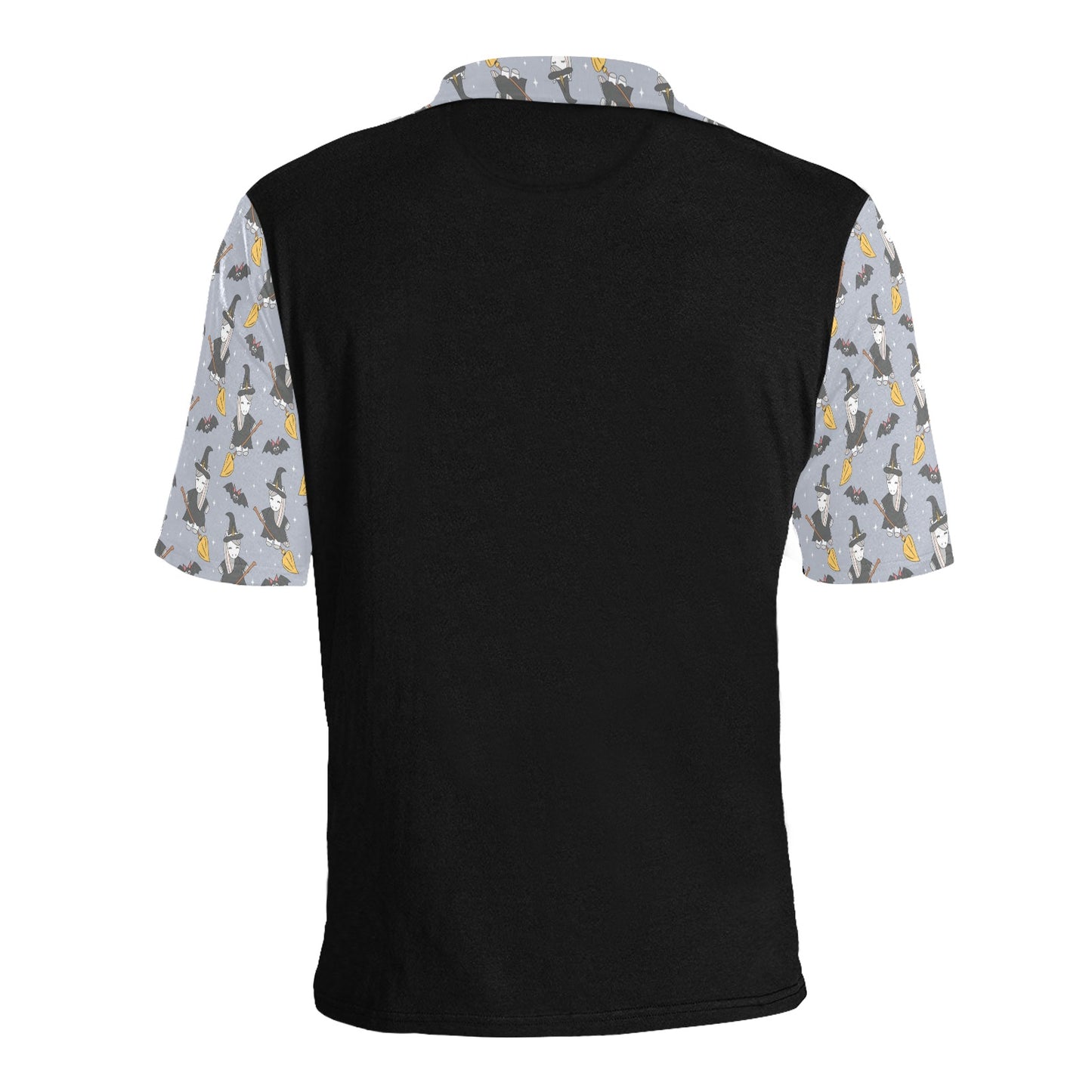Witch Print Design LKS307 Men Polo Shirt
