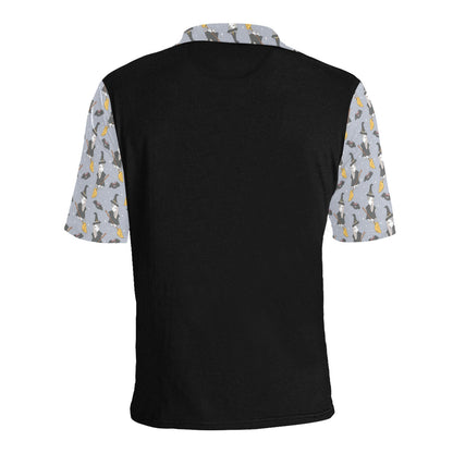 Witch Print Design LKS307 Men Polo Shirt