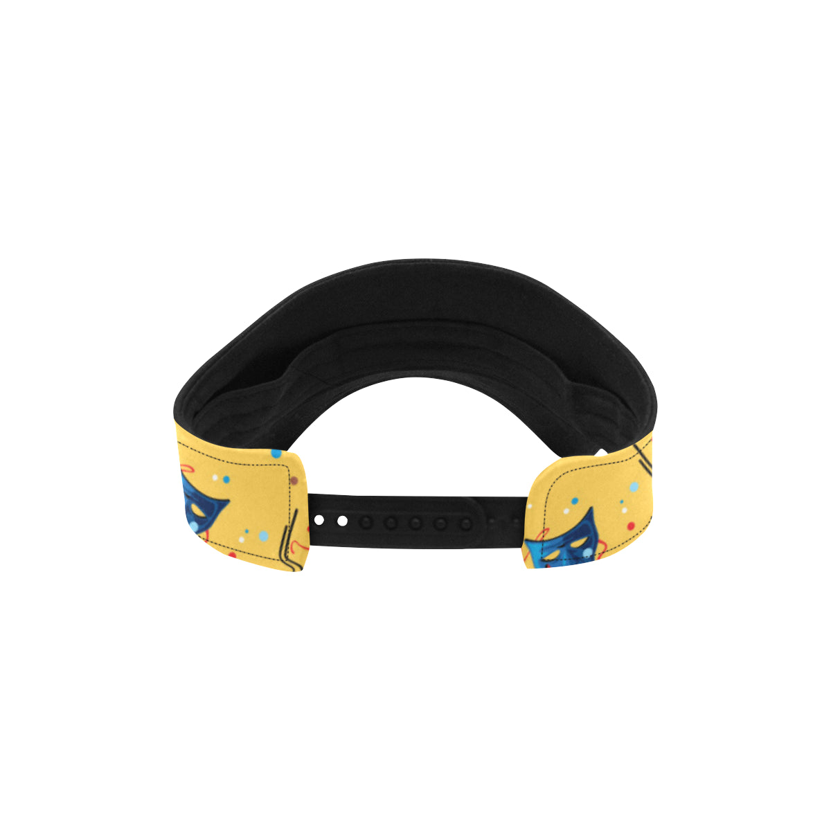 Acting Mask Pattern Print Design 02 Unisex Sun Visor