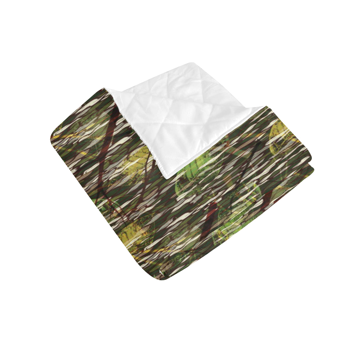 Camouflage Realtree Pattern Print Design 02 Premium Quilt