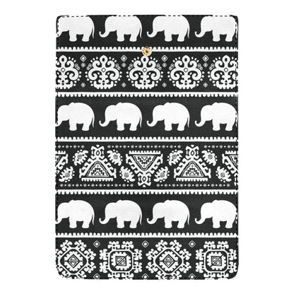 Elephant Pattern Women's Trifold Wallet
