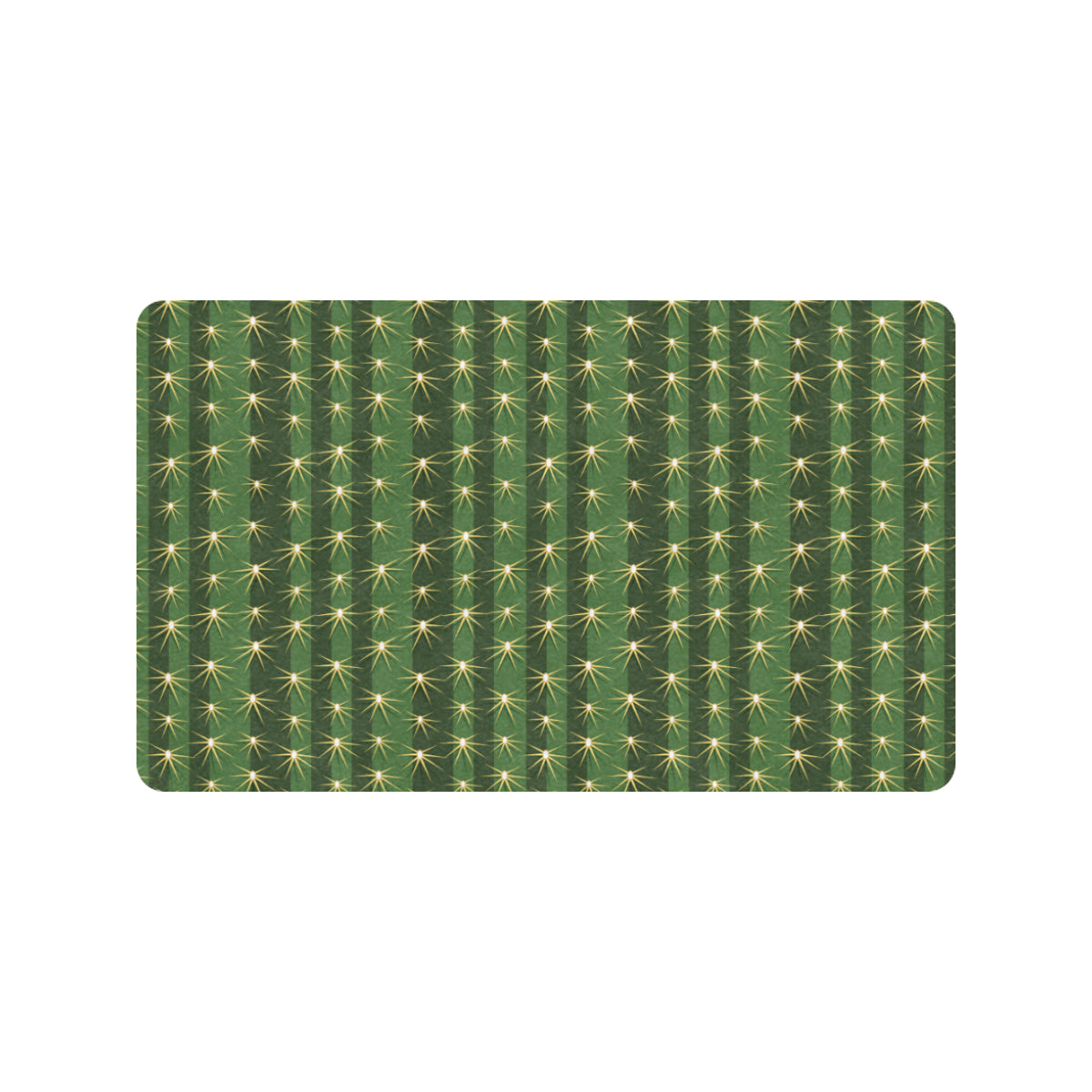Cactus Skin Print Pattern Rubber Doormat