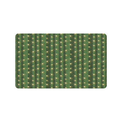 Cactus Skin Print Pattern Rubber Doormat