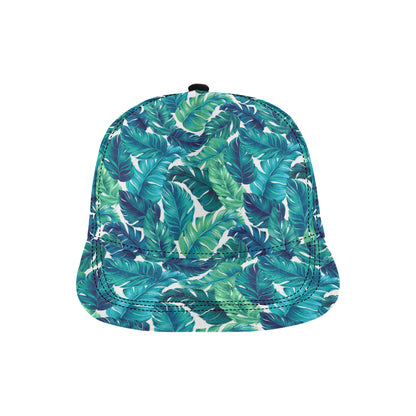 Brightness Tropical Palm Leaves Snapback Cap