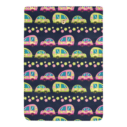 Camper Cute Camping Design No 3 Print Women's Trifold Wallet