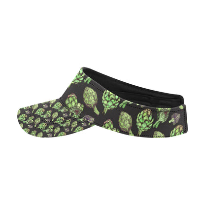 Artichoke Pattern Print Design 02 Unisex Sun Visor