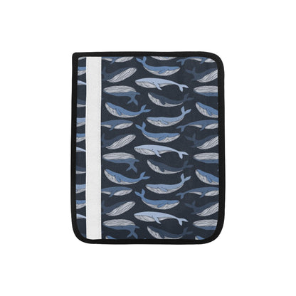 Whale Print Design LKS301 Car Seat Belt Cover