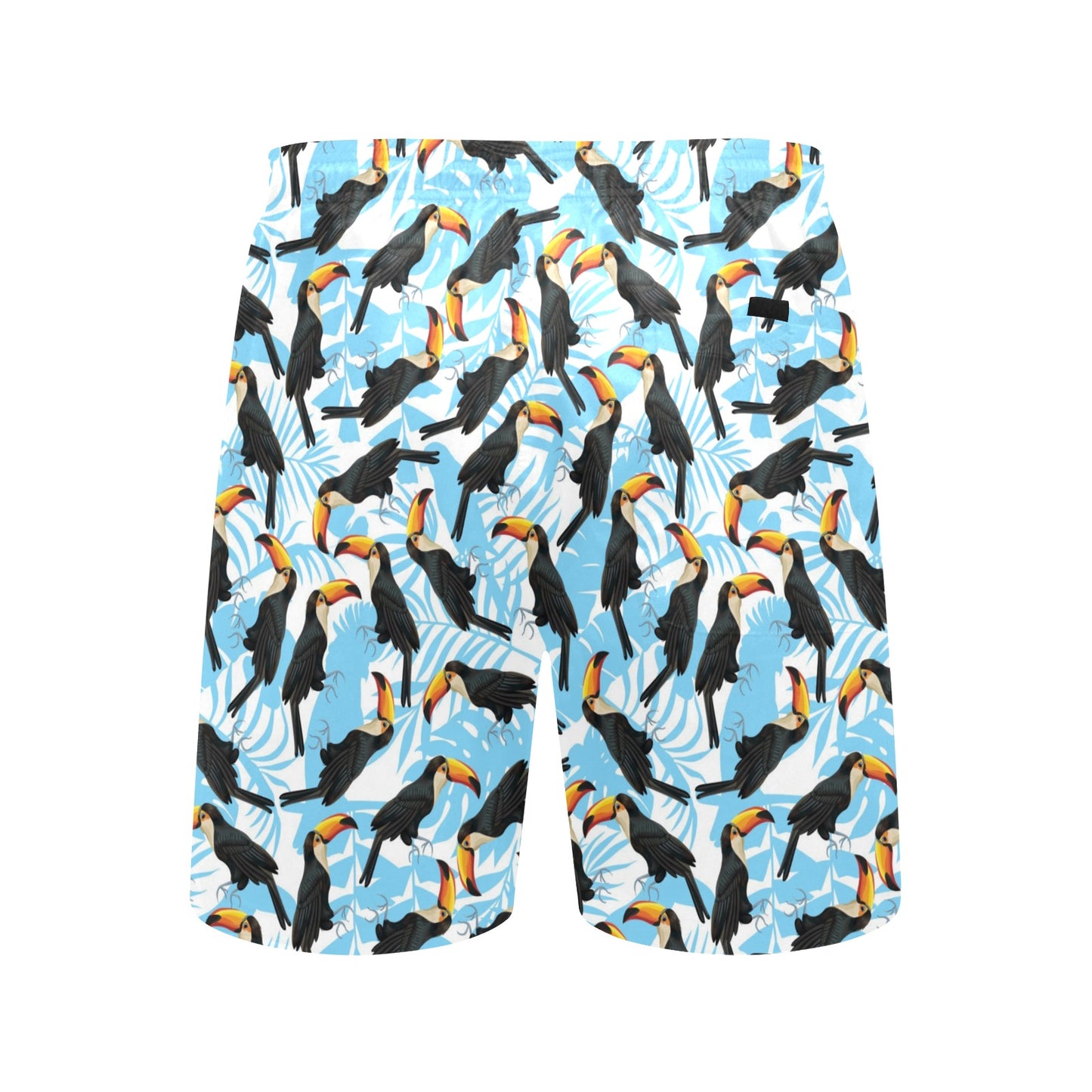 Toucan Print Design LKS303 Men's Swim Trunks Beach Shorts
