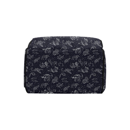 Zodiac Print Design LKS304 Diaper Bag Backpack