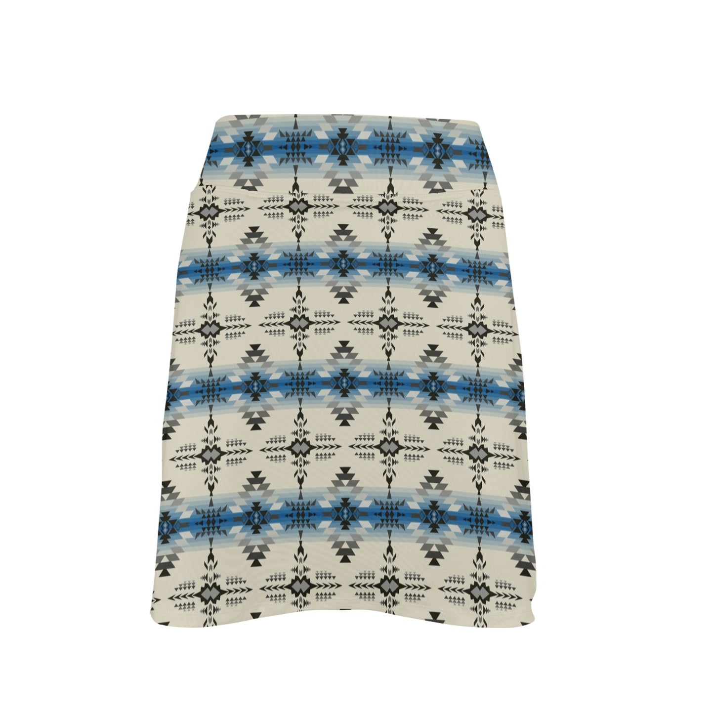 Southwest Pattern Print Design LKS304 17" Golf & Pickleball Skort with Pockets