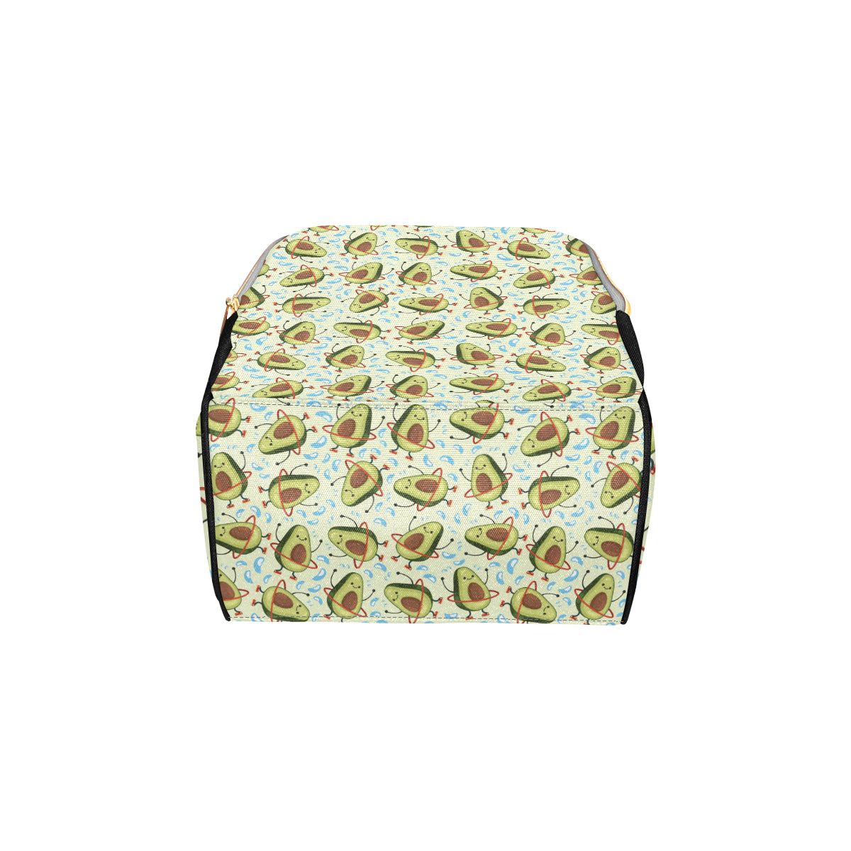 Avocado Pattern Print Design AC02 Diaper Bag Backpack